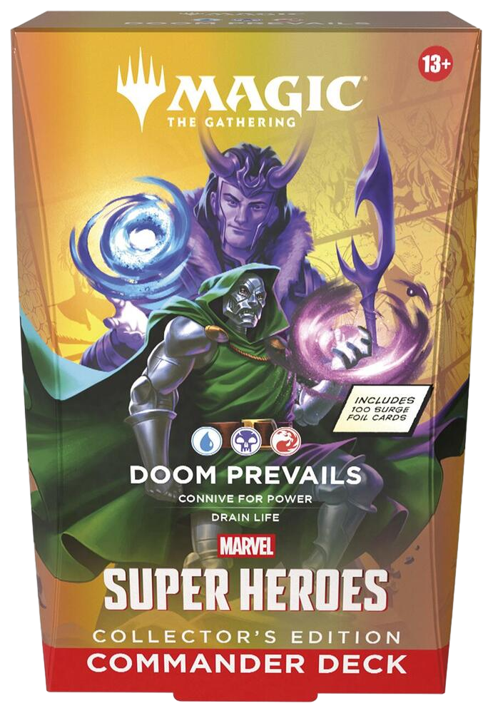 Commander: Magic: The Gathering | Marvel Super Heroes: ""Doom Prevails"" Commander Deck: Collector's Edition