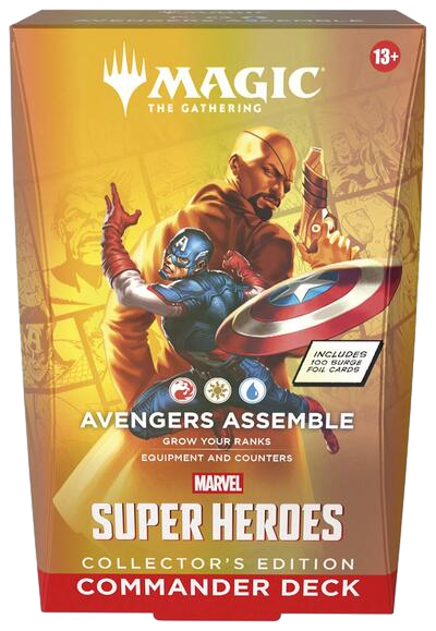 Commander: Magic: The Gathering | Marvel Super Heroes: ""Avengers Assemble"" Commander Deck: Collector's Edition