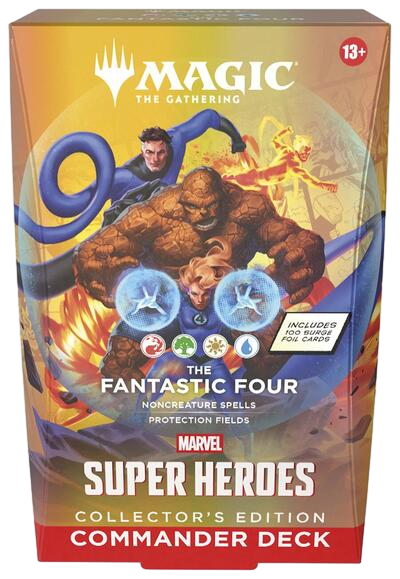 Commander: Magic: The Gathering | Marvel Super Heroes: ""The Fantastic Four"" Commander Deck: Collector's Edition
